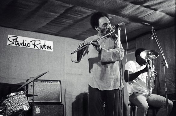 Sam Rivers and Joe Daley NYC - July, 1976